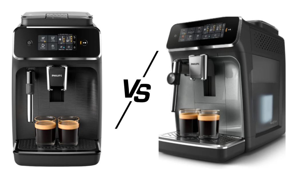 Philips Serie 2200 vs 3300